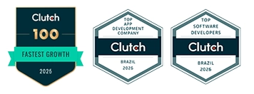 Painel de Prêmios Clutch e Top Software Developers